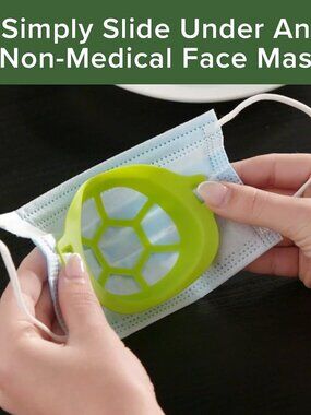 Cool Turtle Plastic Mask Insert